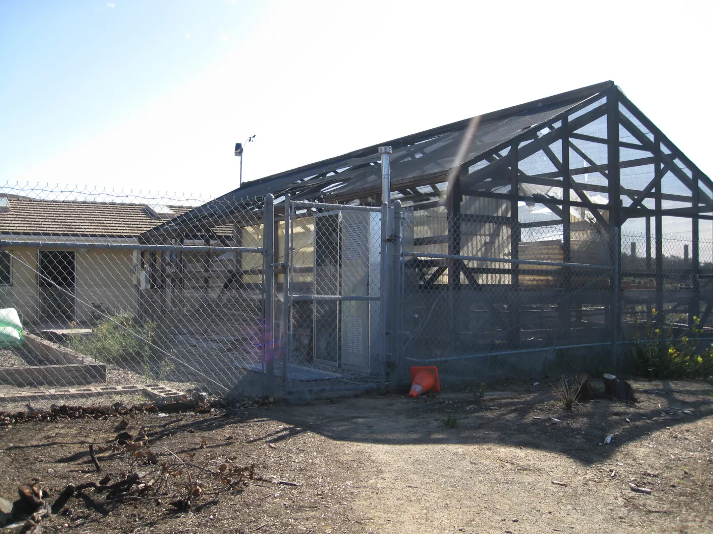Shade House in the Hort Unit