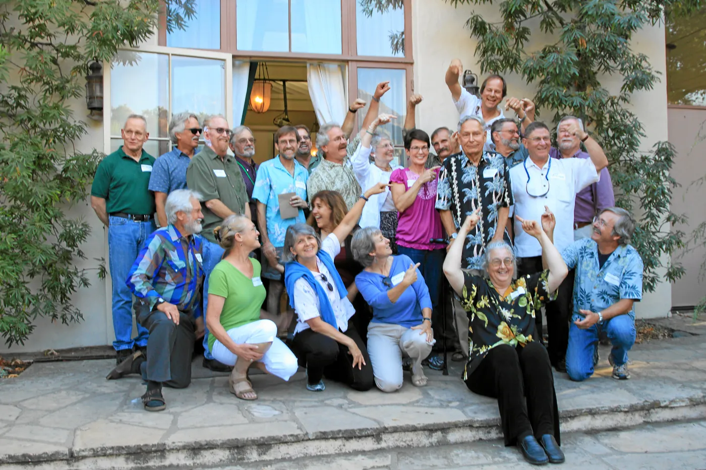 Party celebrating Bob Haller's 80th year