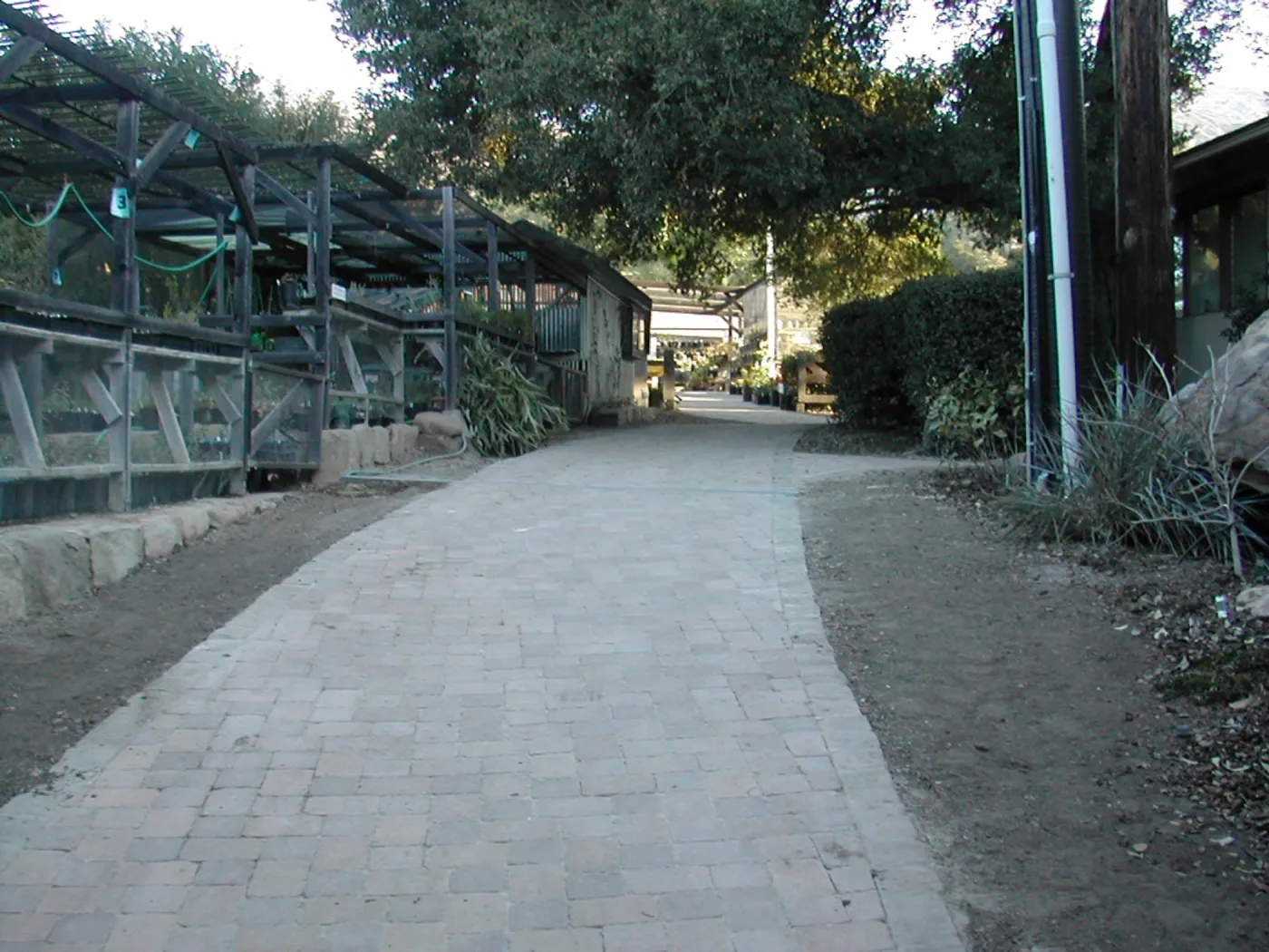 Garden Growers stock yard west of Herbarium building