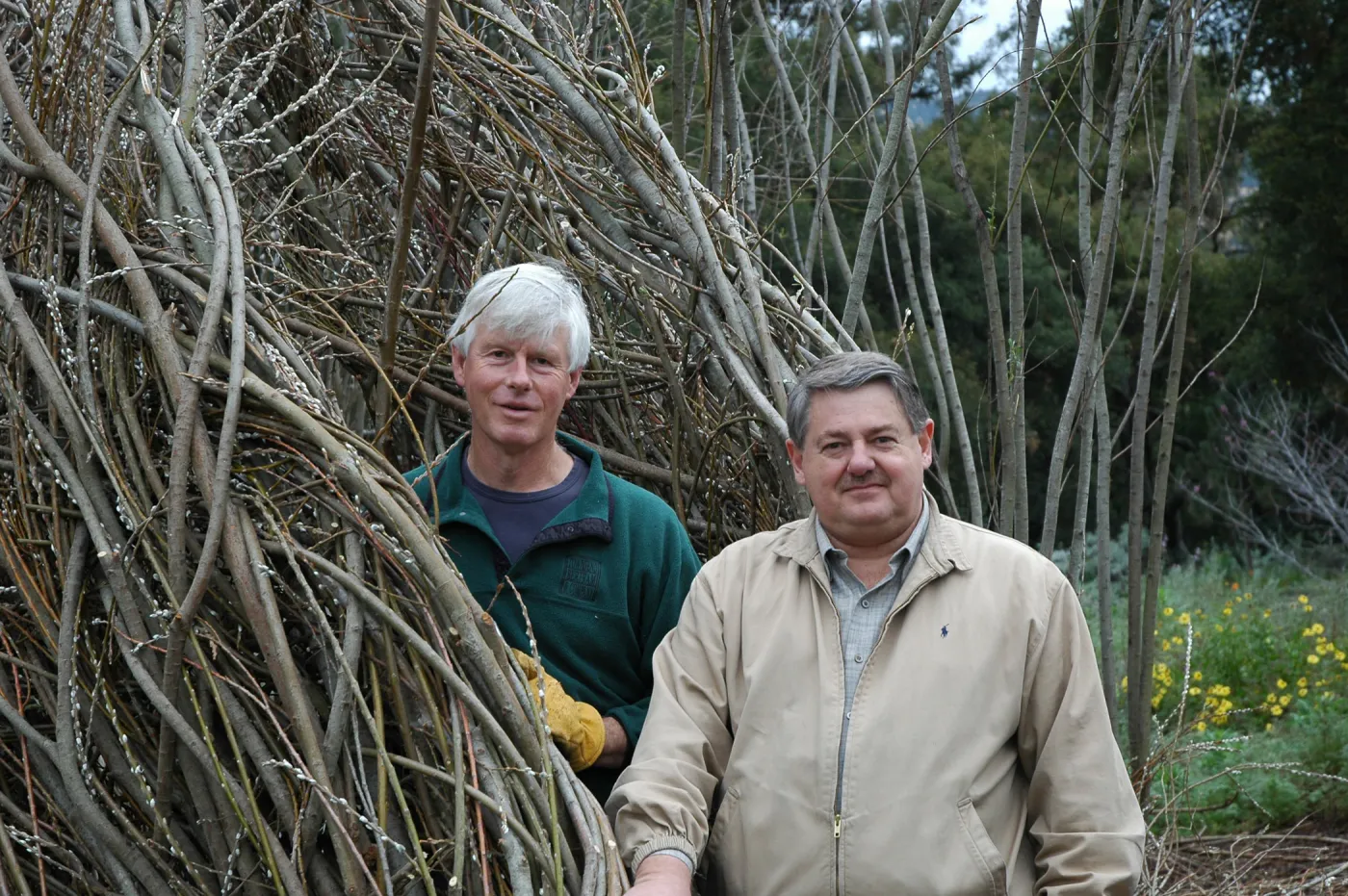 Construction of Toad Hall by Patrick Dougherty