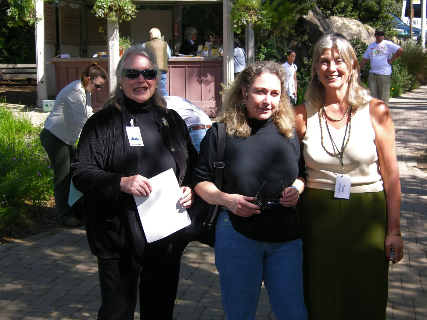 Visitors at Patrick Dougherty Toad Hall Grand Opening