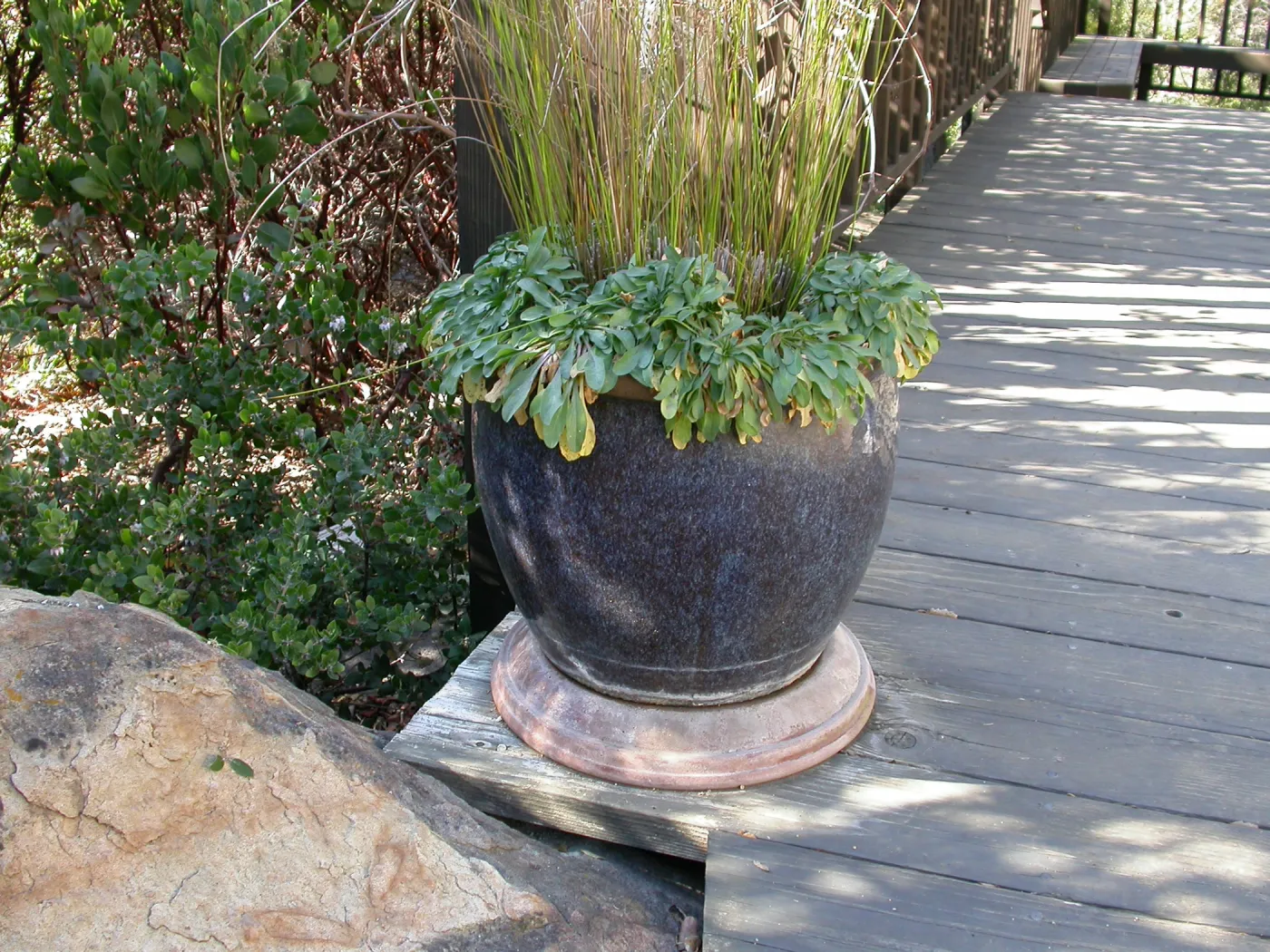 Home Demonstration Deck Pots