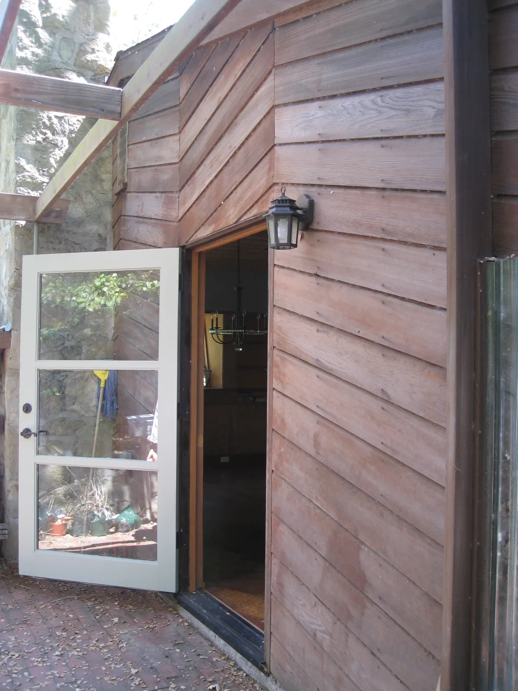 Guild House back porch off living room
