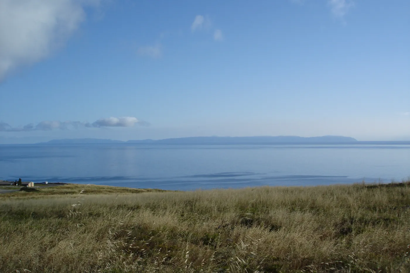 view of Santa Catalina Island from San Clemente Island, SBBG Research 2005