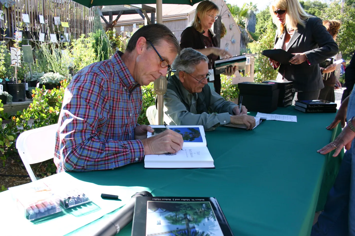 Trees of Santa Barbara book signing 2005