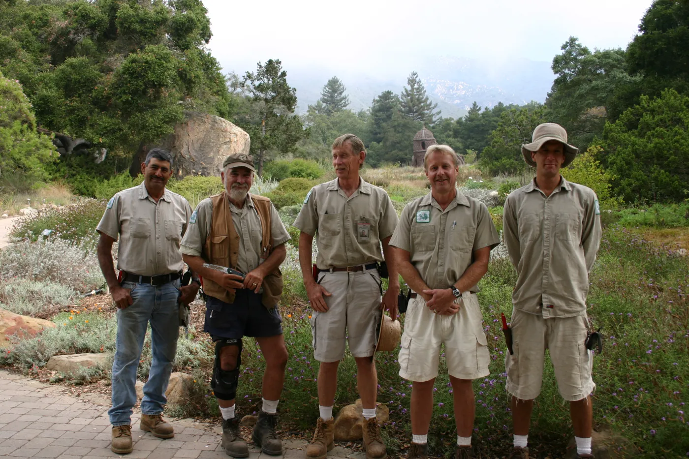 SBBG grounds crew 2005