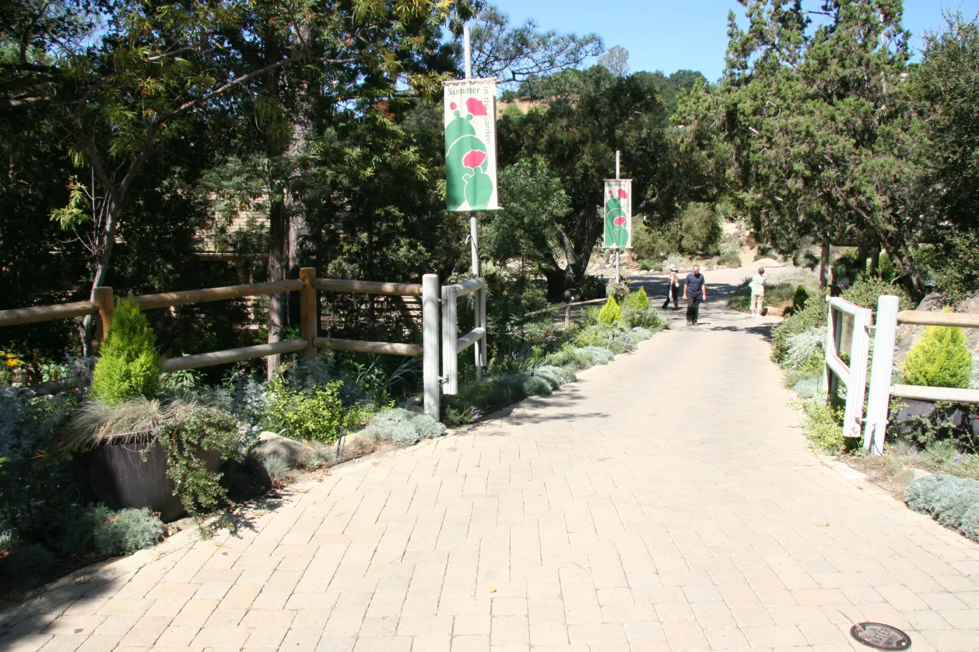 Visitor Entrance to the Garden