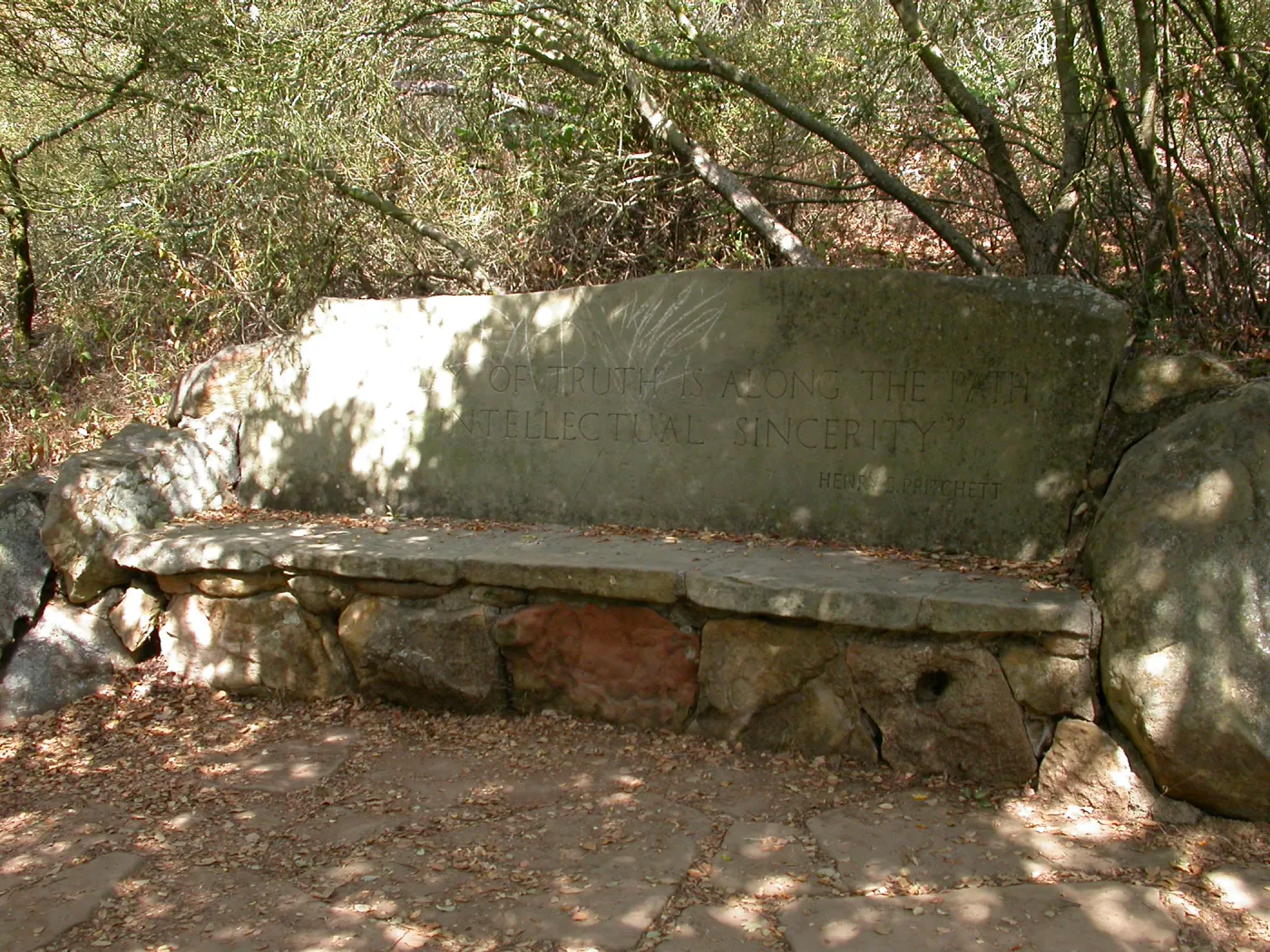 Pritchett Bench (Bench #34)