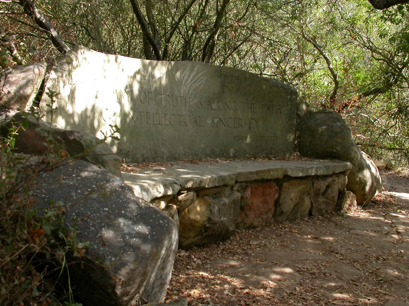 Pritchett Bench (Bench #34)