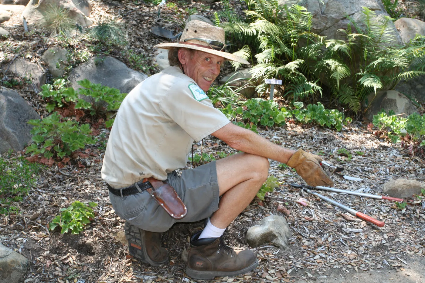 Jay Kendall, SBBG grounds staff