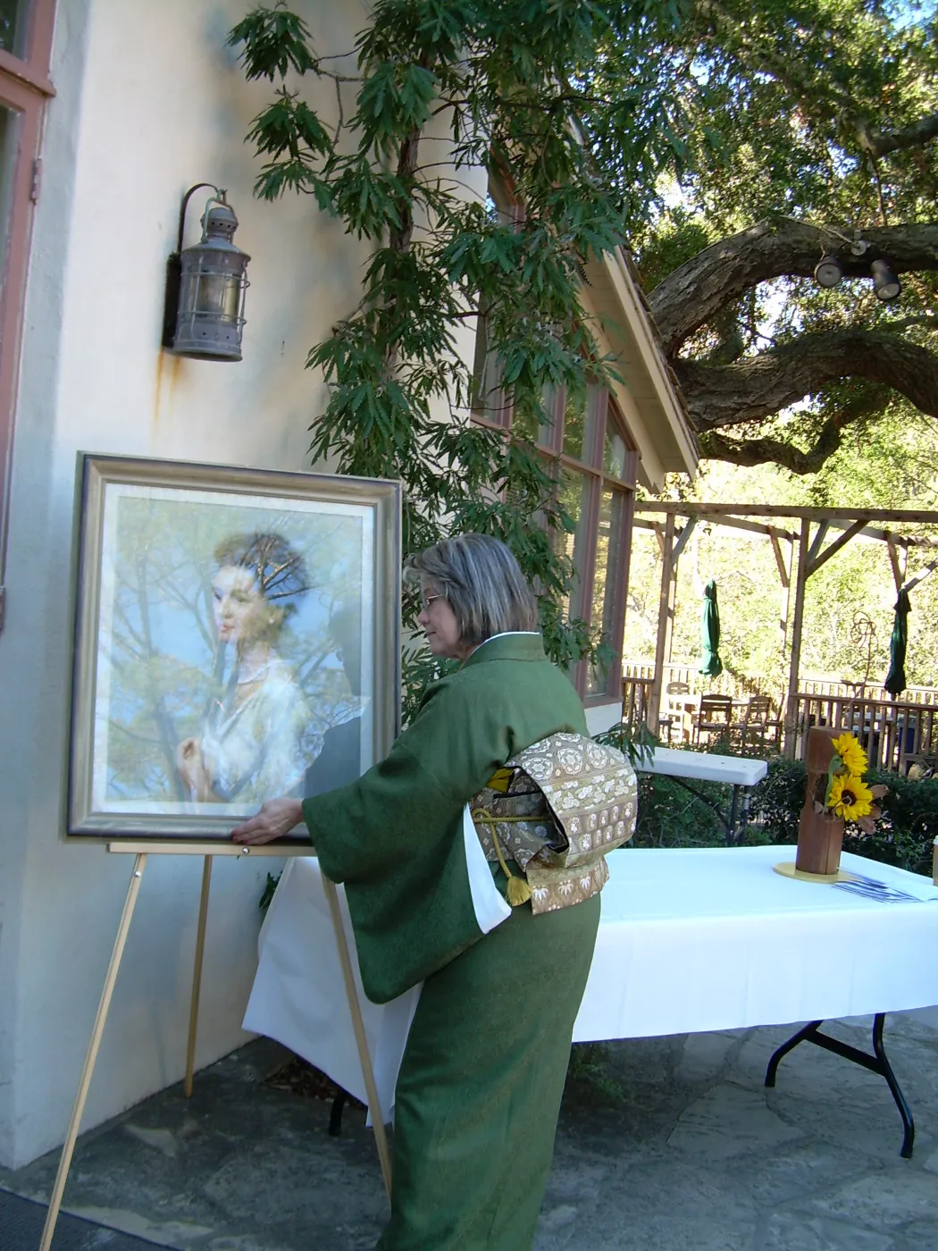 Tea Ceremony event in the Courtyard, 2006