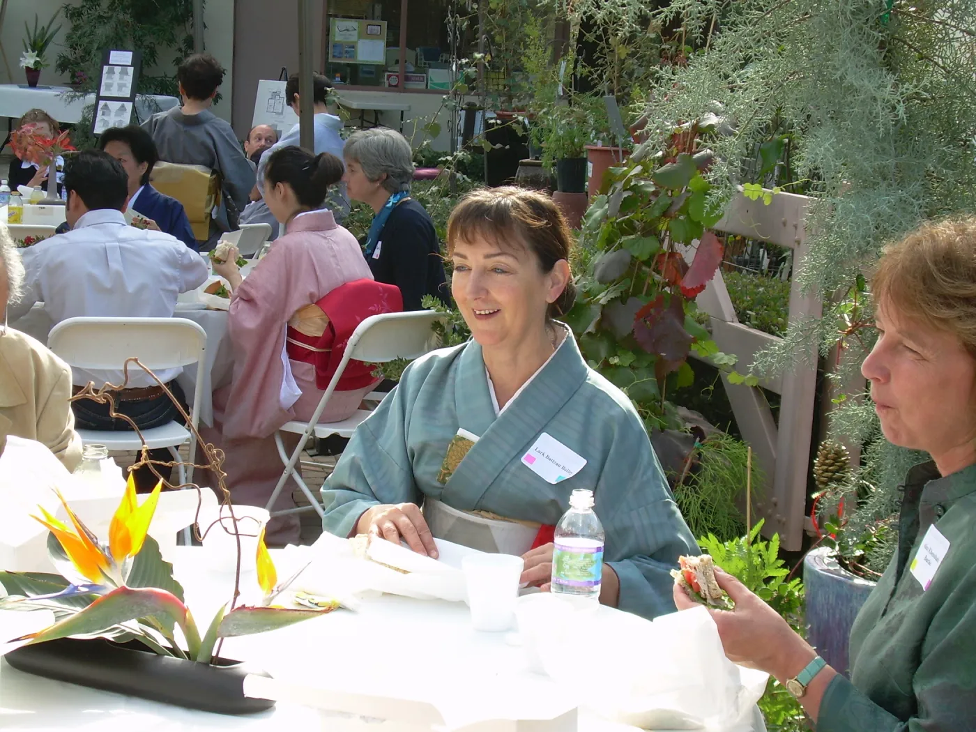 Tea Ceremony event in the Courtyard, 2006
