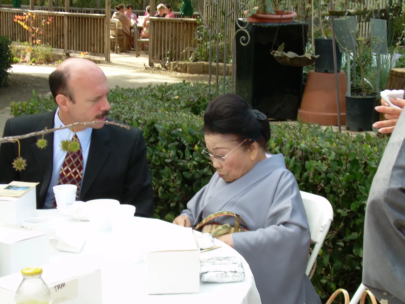 Tea Ceremony event in the Courtyard, 2006