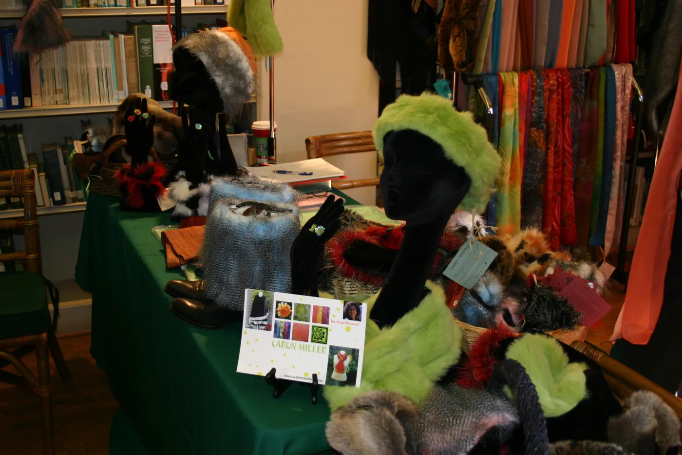 Holiday Marketplace, 2006, inside the Blaksley Library