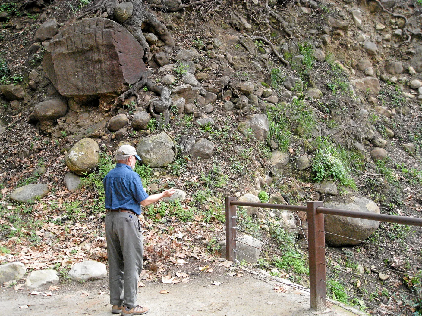 Dieter Wilken at Old Mission Dam