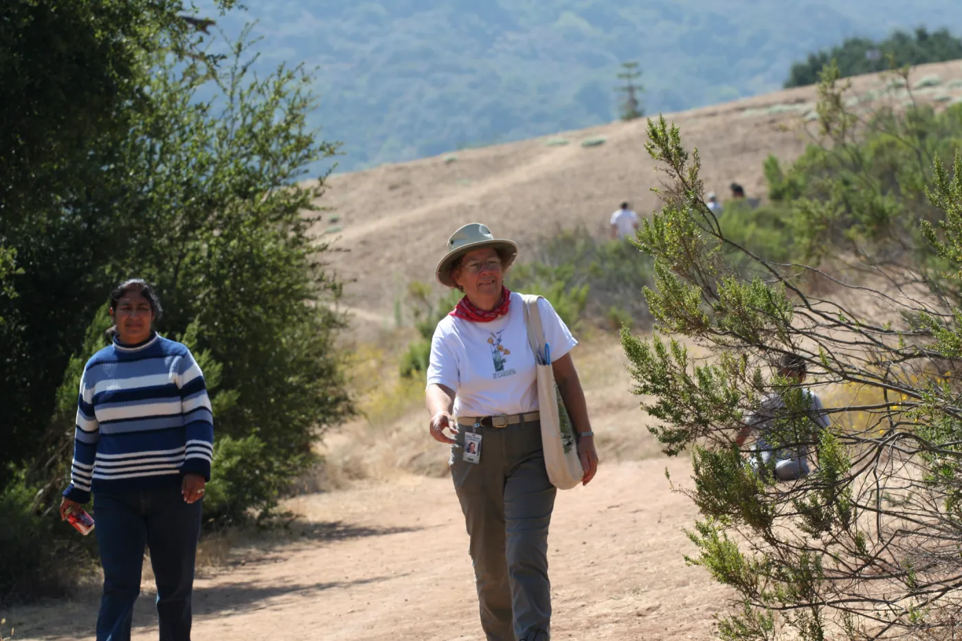plant walk, Lake Casitas, SBBG education tours, 2005-2006