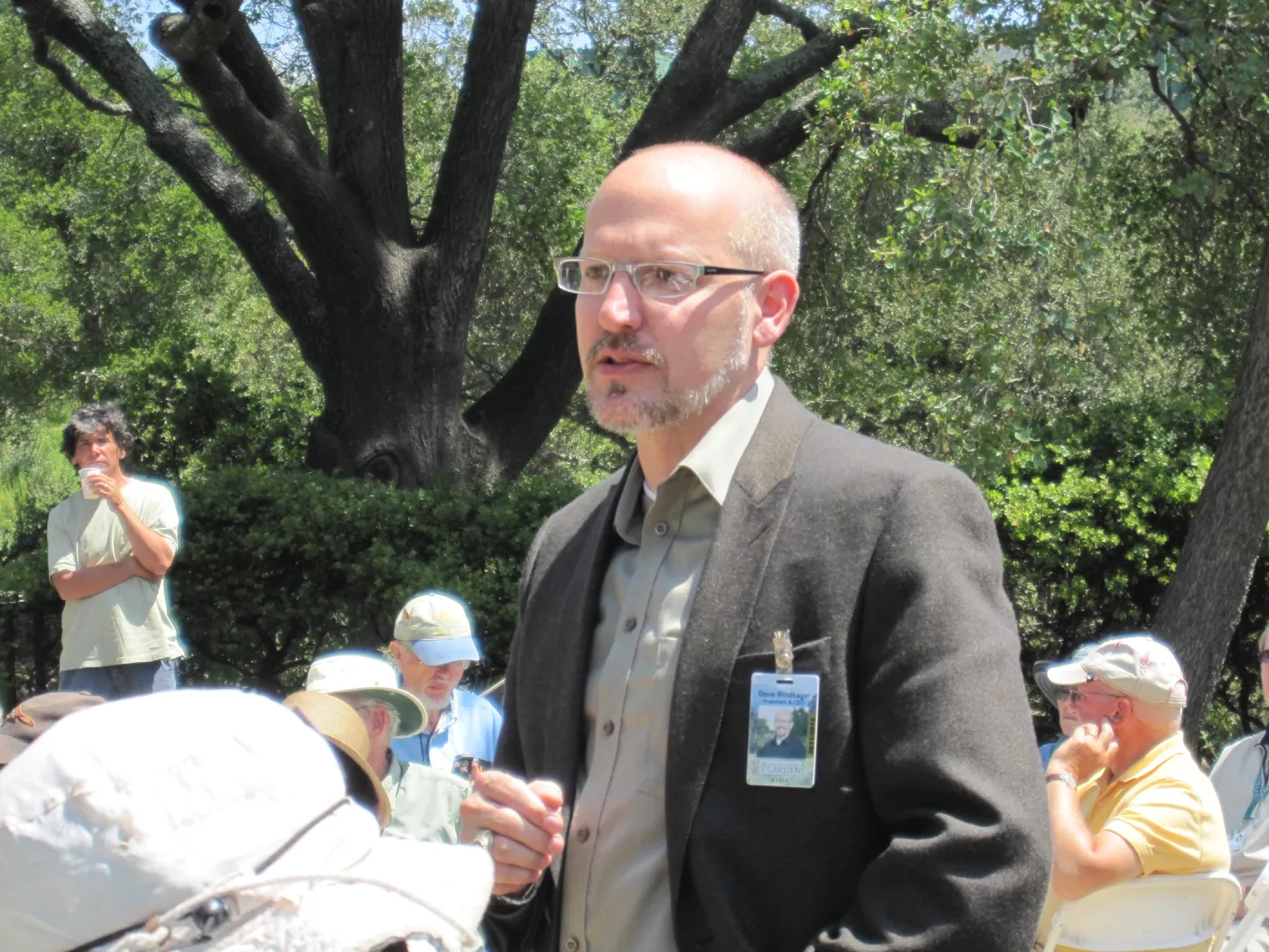 Steve Windhager, SBBG Volunteer Luncheon, 2011