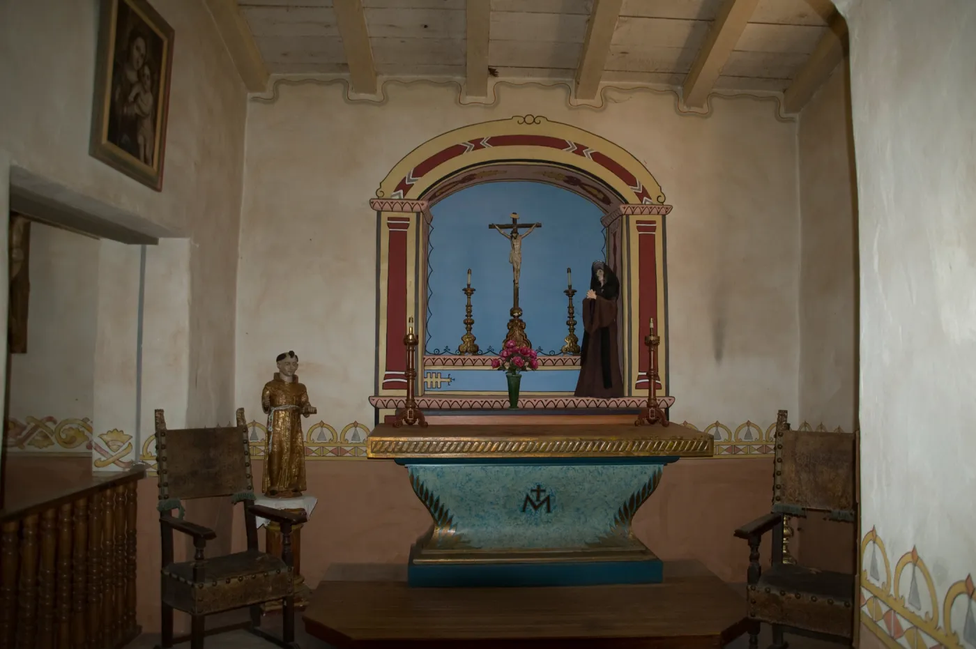 Mission San Antonio, Fort Hunter Liggett, SBBG Research and Conservation staff field trip, 2006