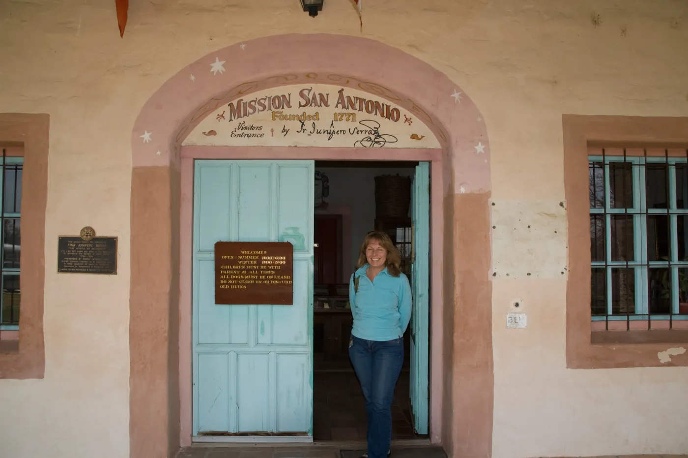 Mission San Antonio, Fort Hunter Liggett, SBBG Research and Conservation staff field trip, 2006