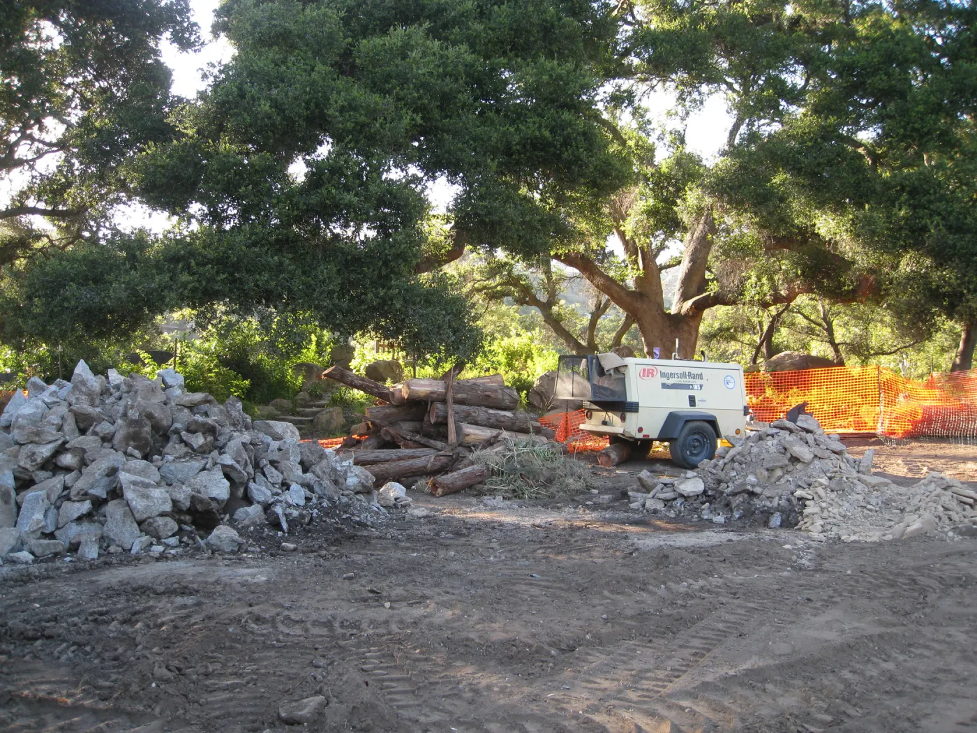Deconstruction of the Meadow Terrace