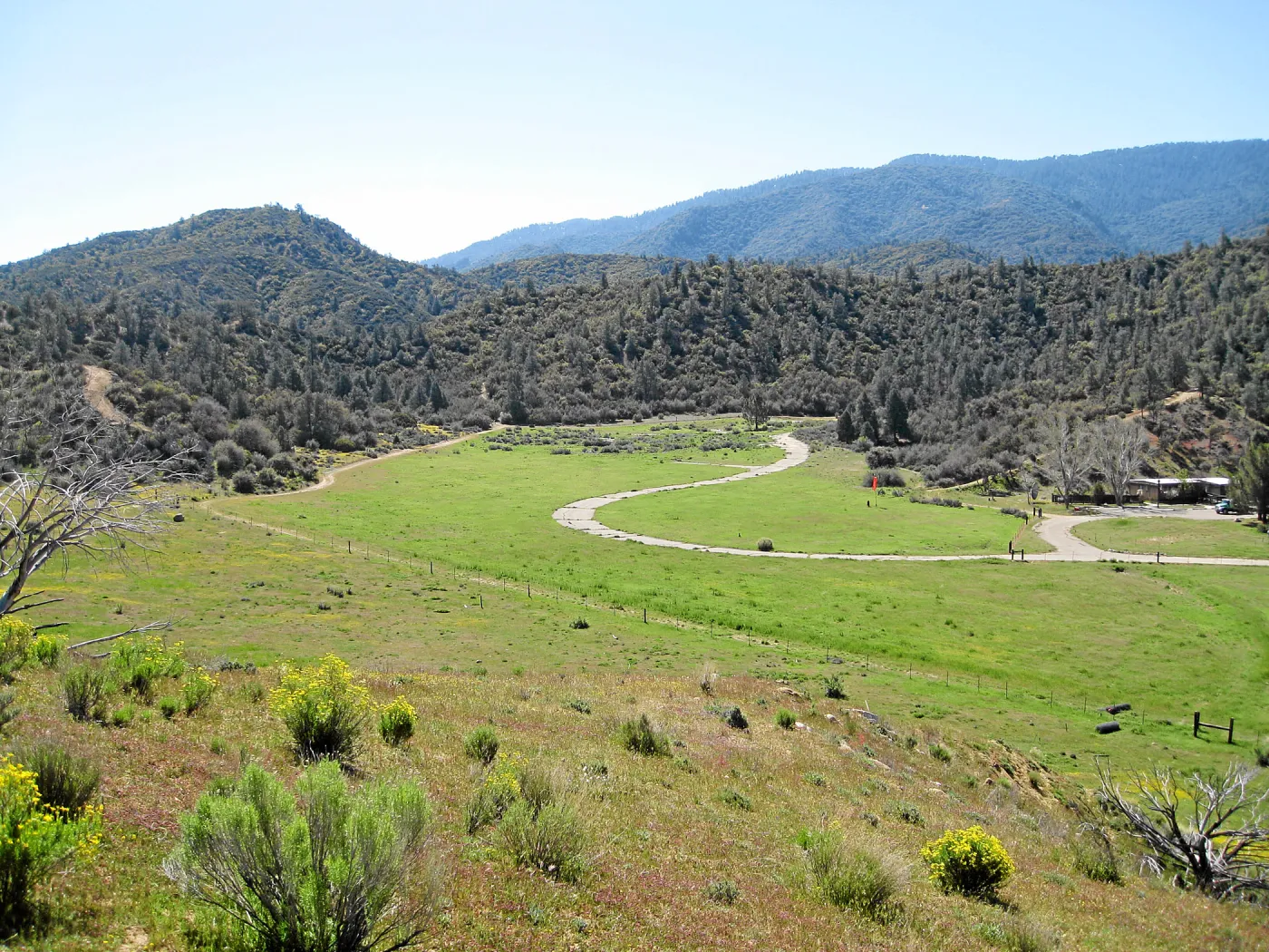 Vicinity of Ozena Ranger Station, Hwy 33