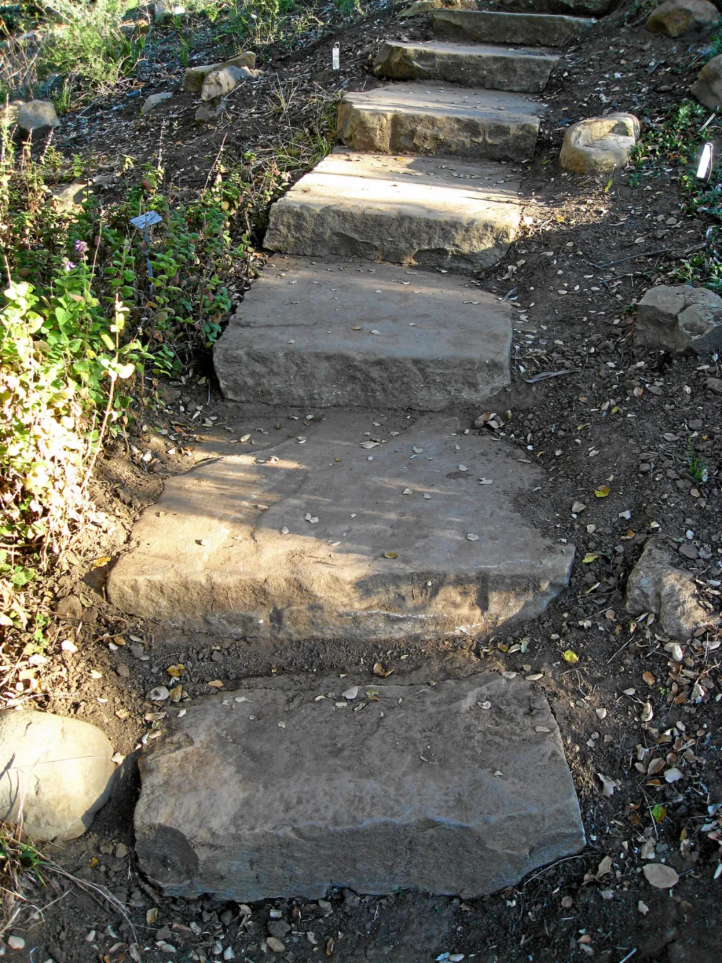 Lower Porter Trail stone steps