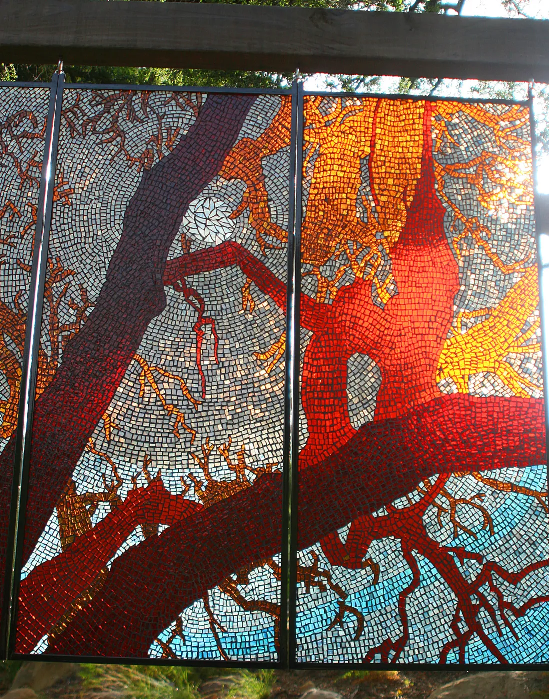 stained glass art exhibit, Rose and Nightingale concert in the Garden event