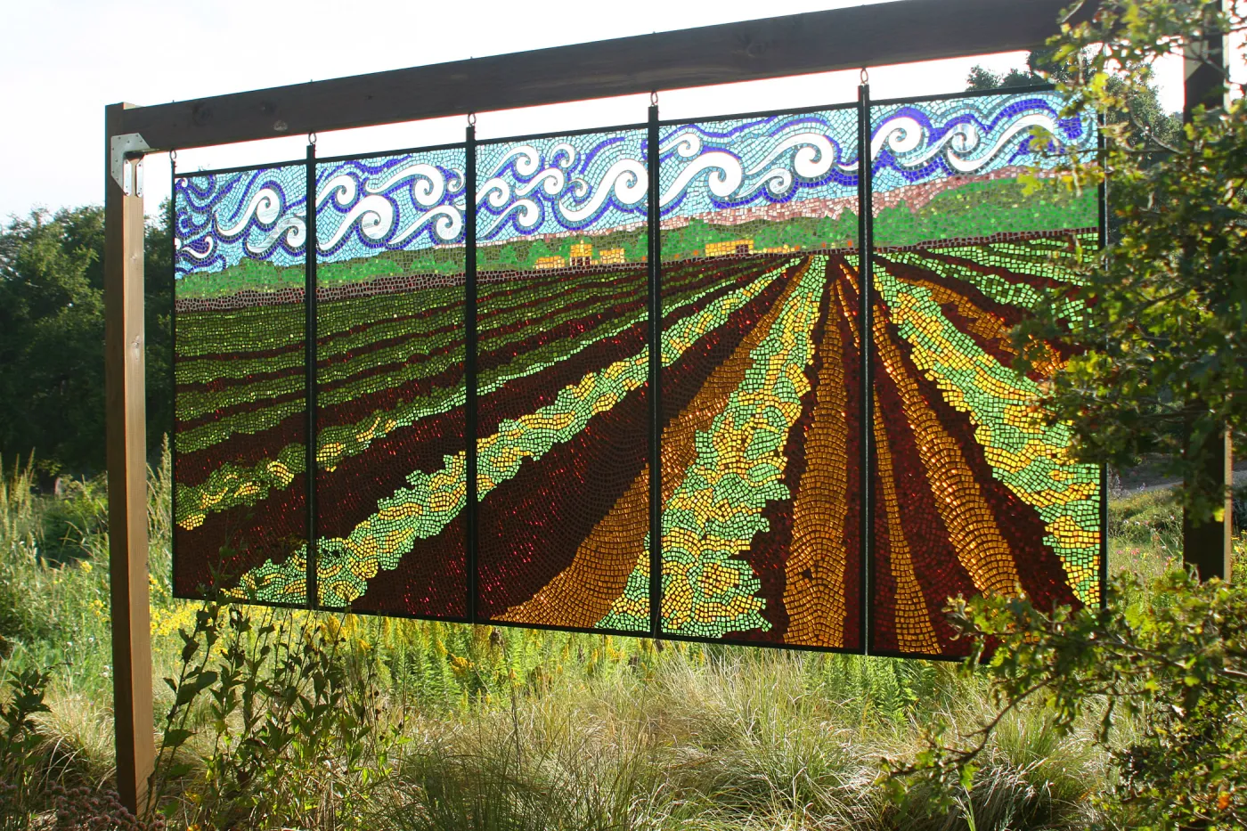 stained glass art exhibit, Rose and Nightingale concert in the Garden event