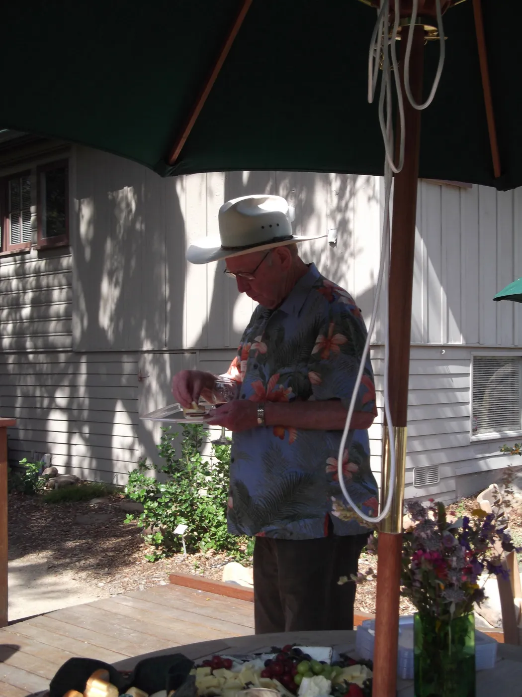 SBBG Wine & Cheese Lecture series, Home Demonstration Deck