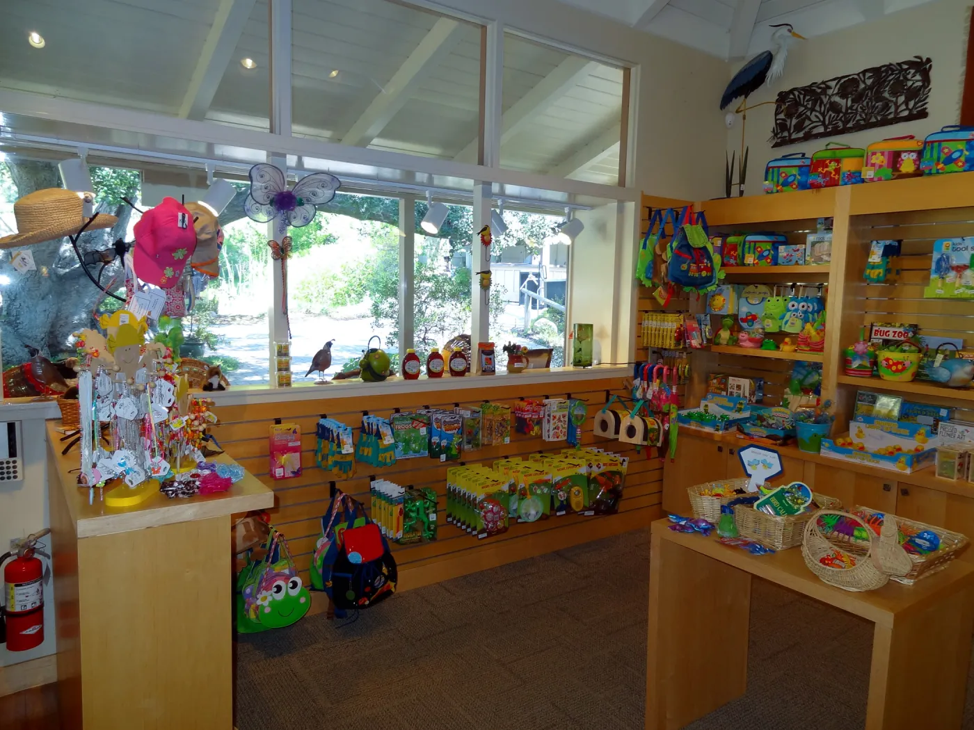 SBBG Gift Shop interior, products