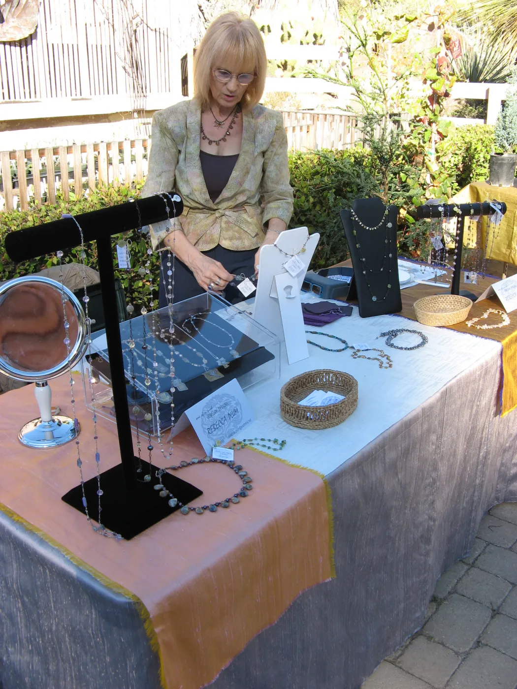 Rebecca Plum, SBBG Holiday Marketplace, 2006