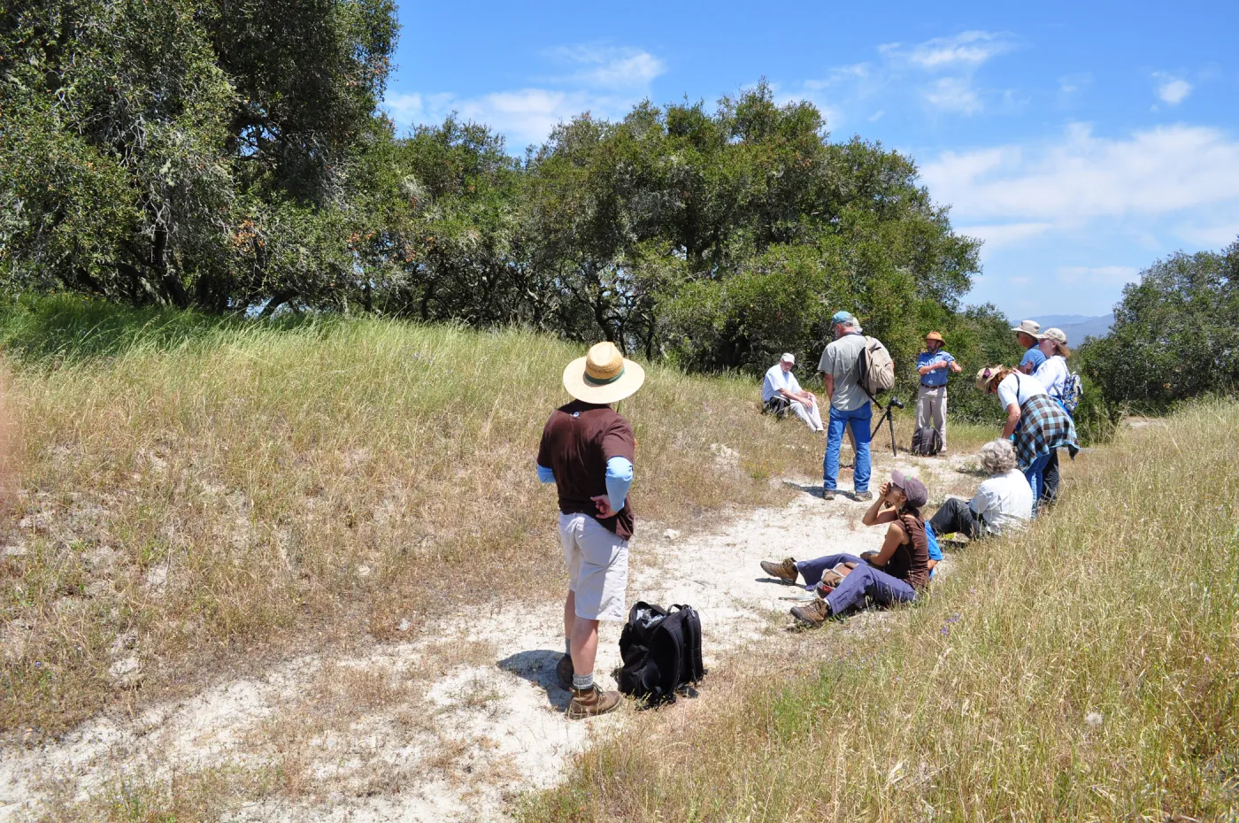 Garden field trip to Indian Knob, San Luis Obispo county