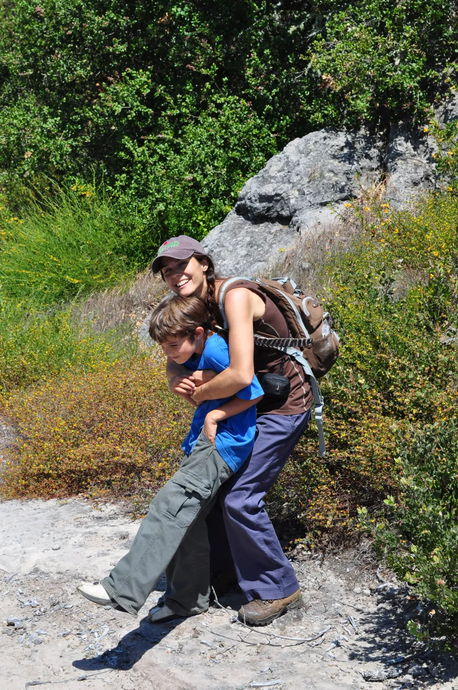 Garden field trip to Indian Knob, San Luis Obispo county