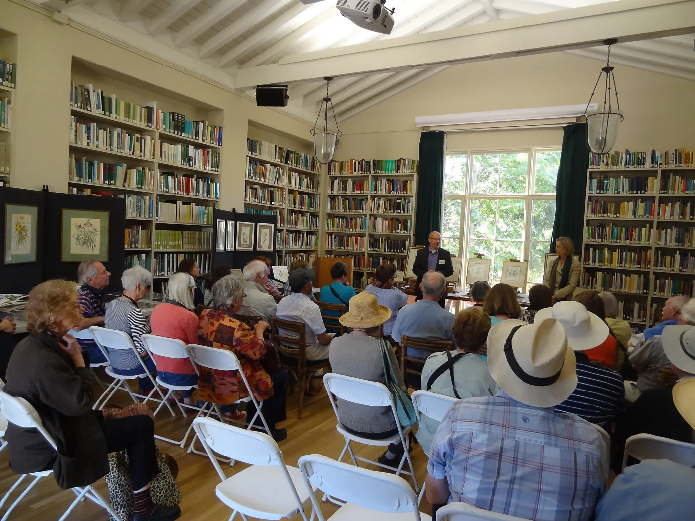 Special Garden Tour for a group of garden enthusiasts from England at the SBBG