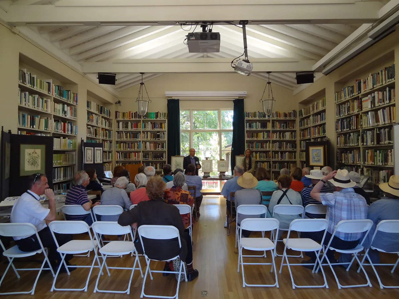 Special Garden Tour for a group of garden enthusiasts from England at the SBBG