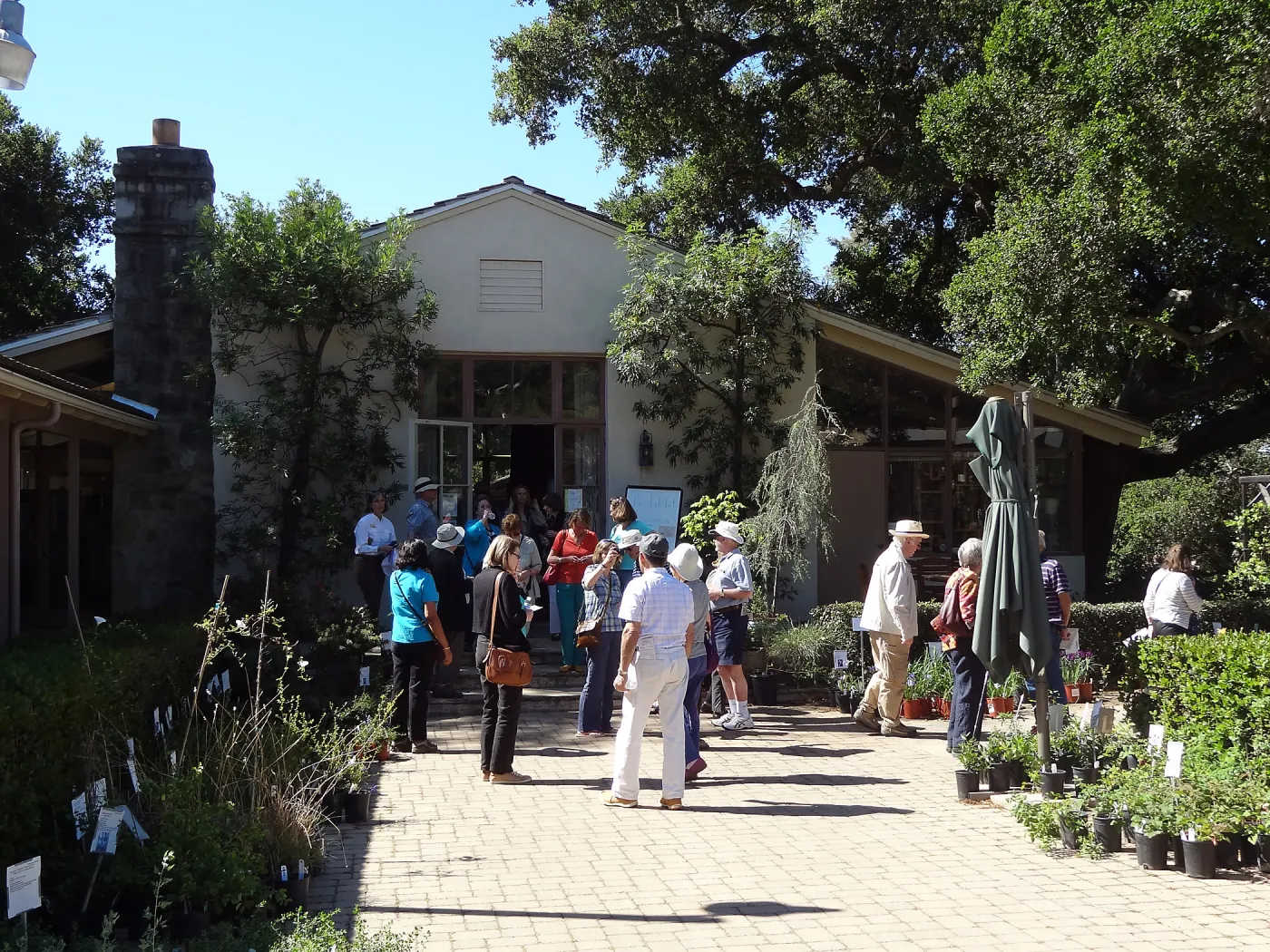 Special Garden Tour for a group of garden enthusiasts from England at the SBBG