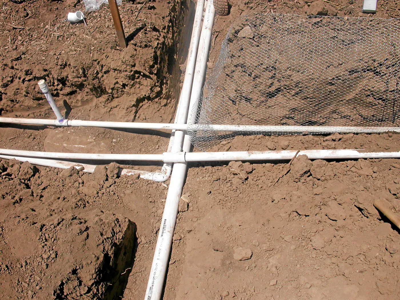 Irrigation installation, Meadow Lawn 2008