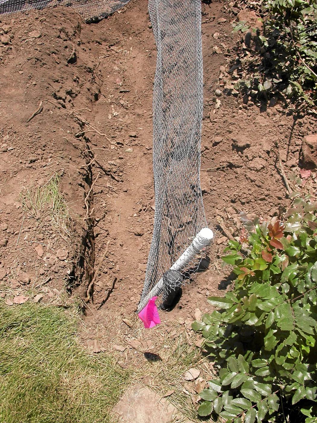 Irrigation installation, Meadow Lawn 2008