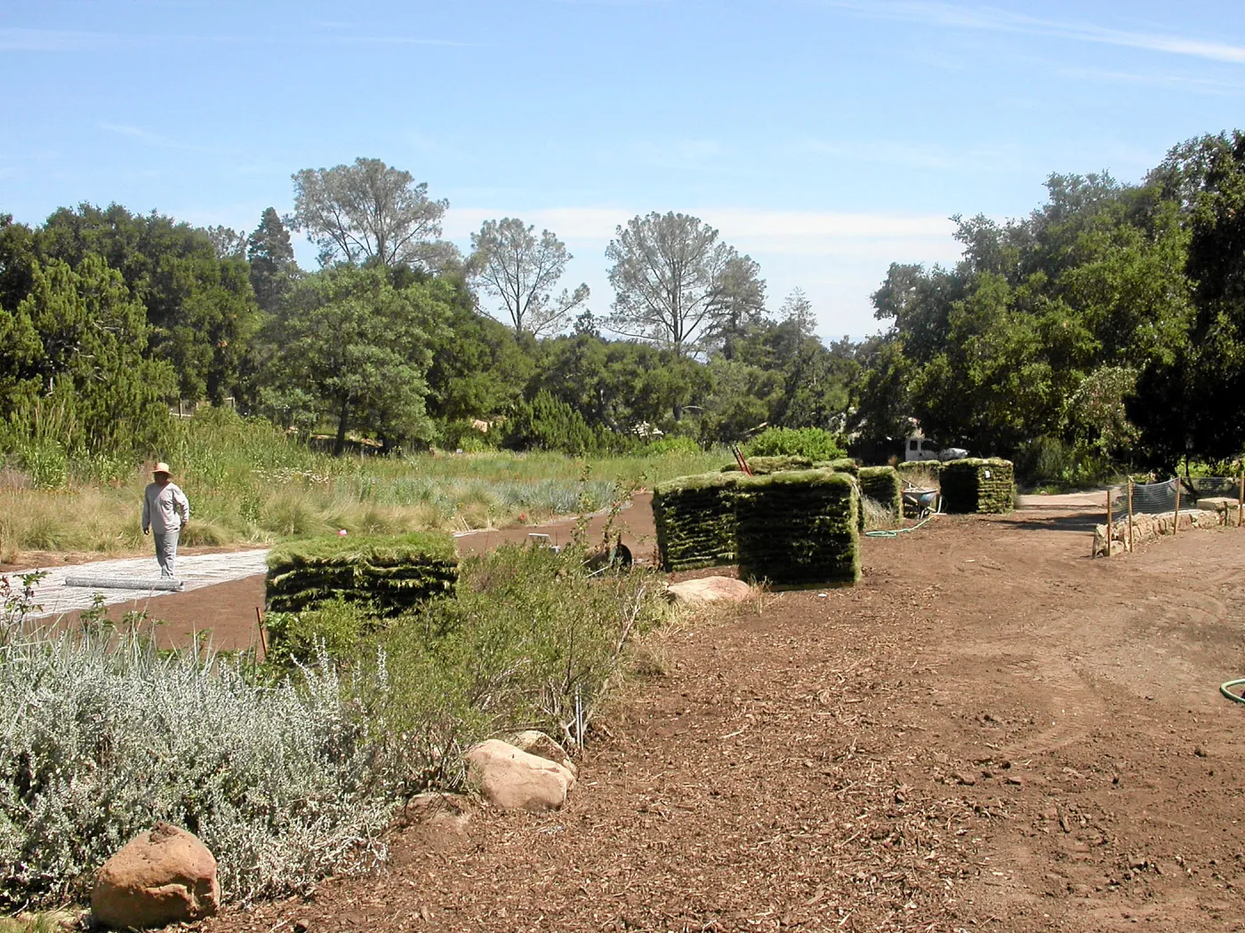 Irrigation installation, Meadow Lawn 2008