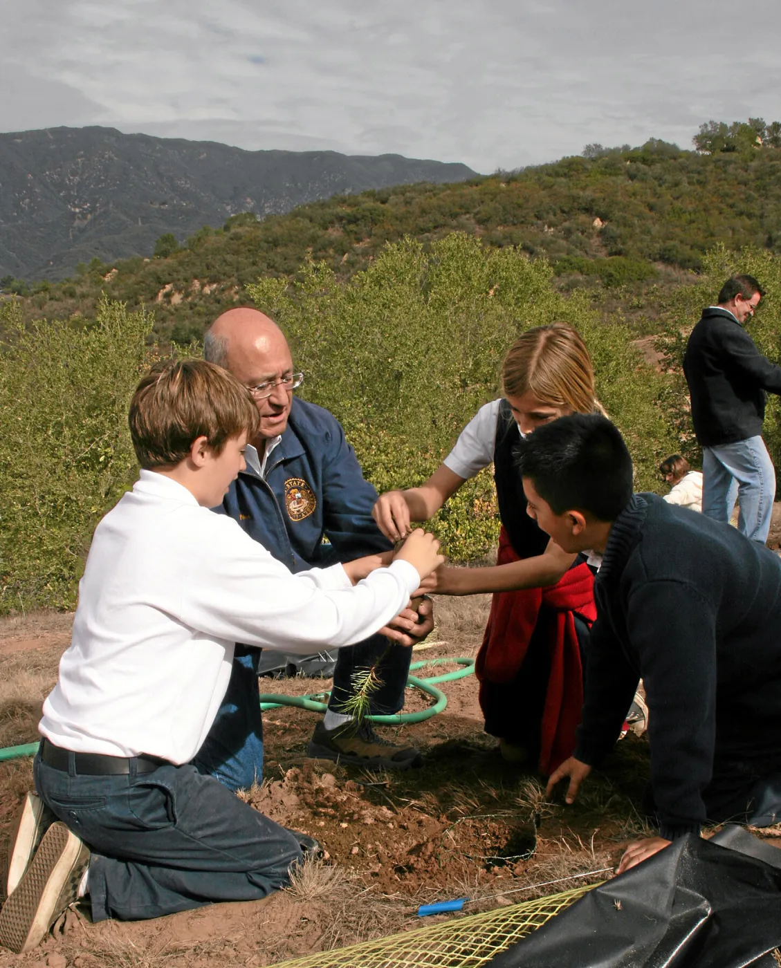 Torrey Pines for Tomorrow Restoration Project Dedication, Hayhill, with Pedro Nava