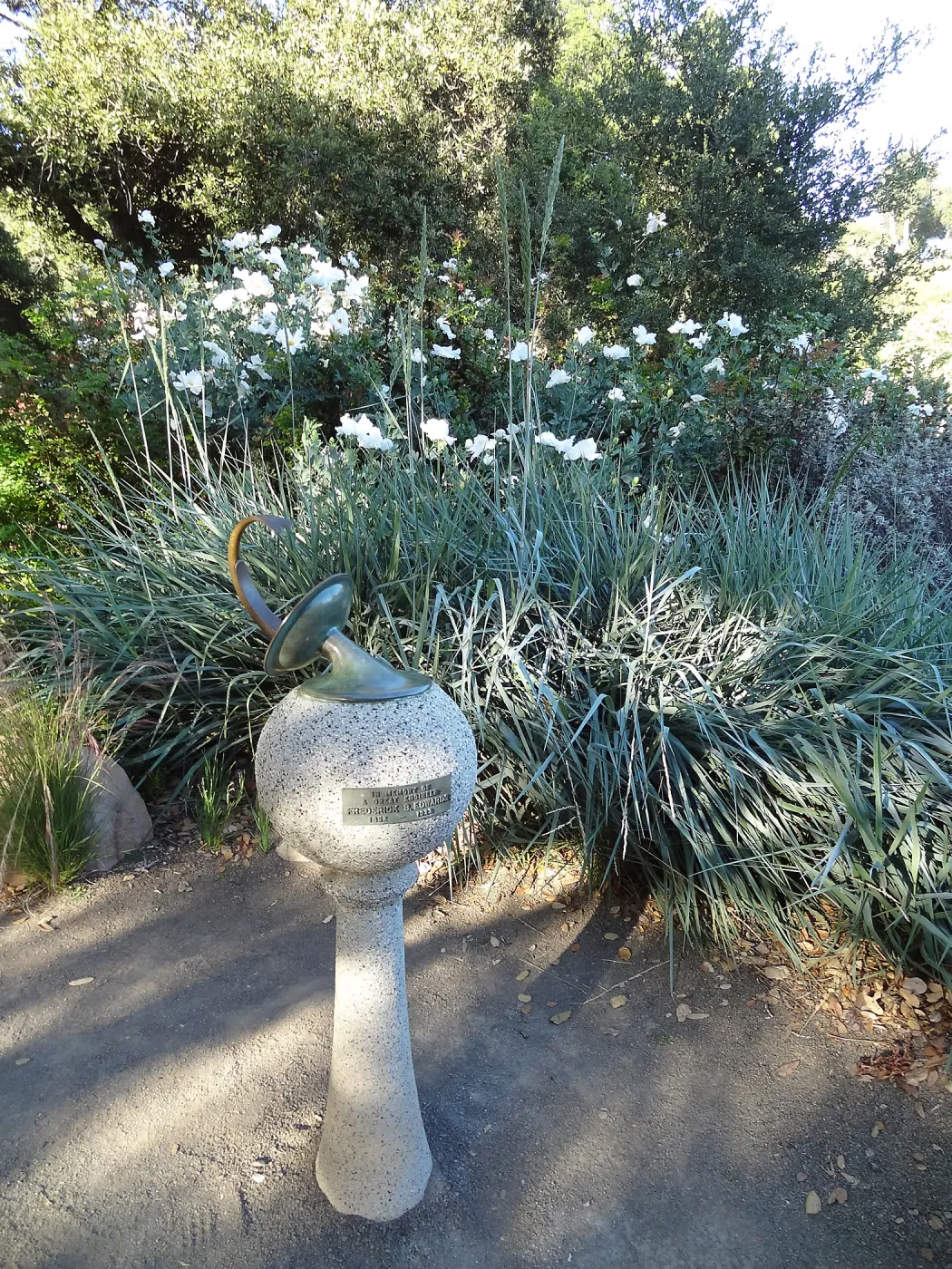 Sundial, Meadow border, SBBG