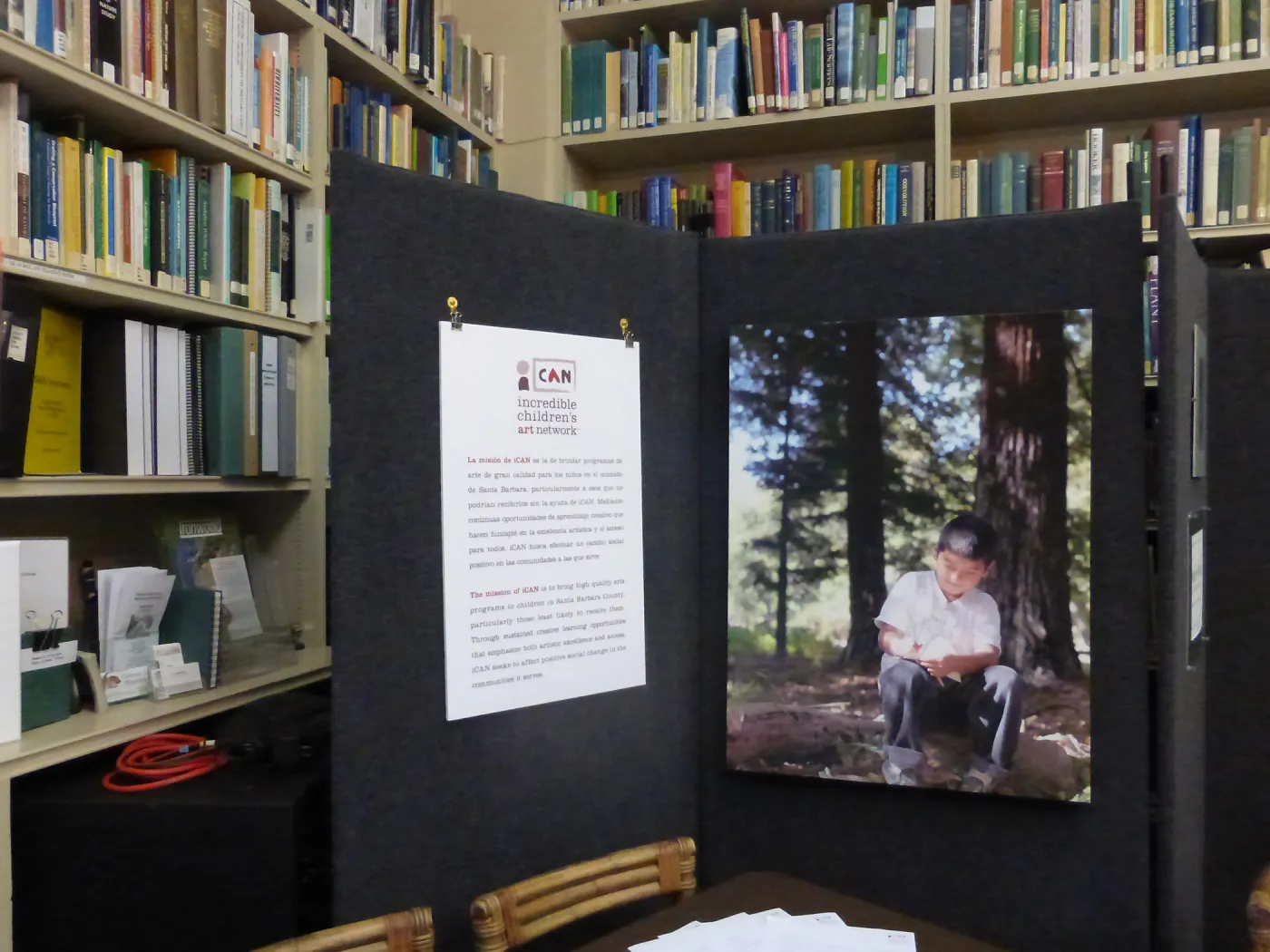 iCAN Art Exhibit Opening