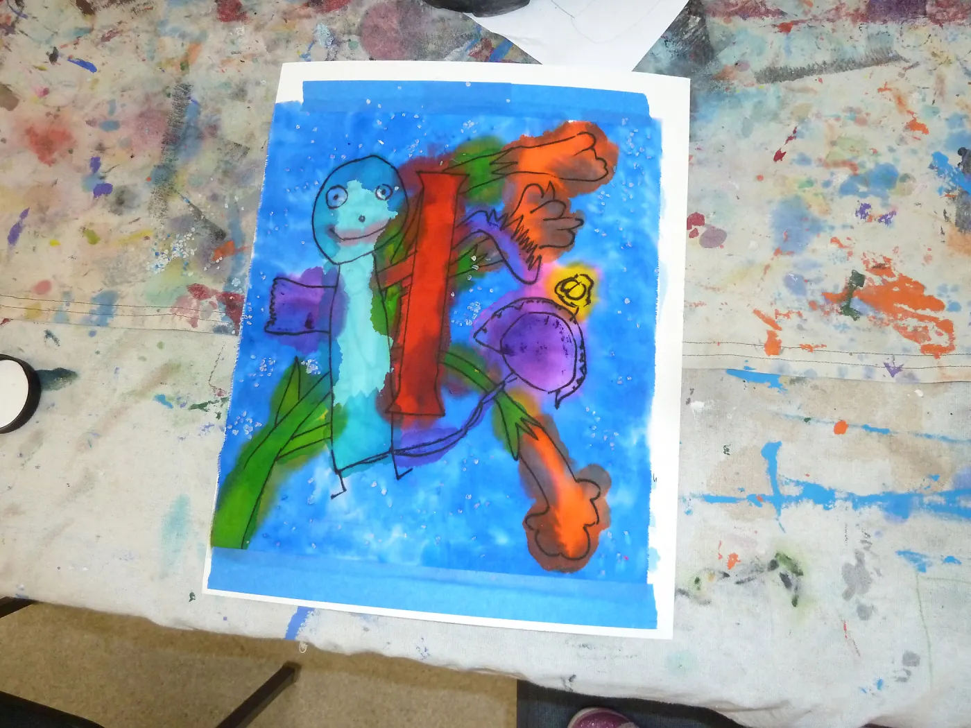 Children’s Native Plant Alphabet Mural Workshop with Art Teacher Laura Denny