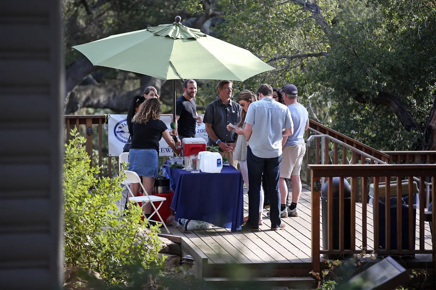 Santa Barbara Beer Garden Event, Island Brewing Station