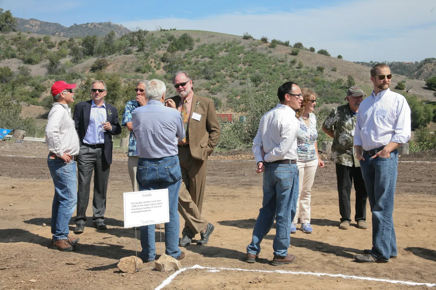 SBBG Golden Shovel Event, John C. Pritzlaff Conservation Center