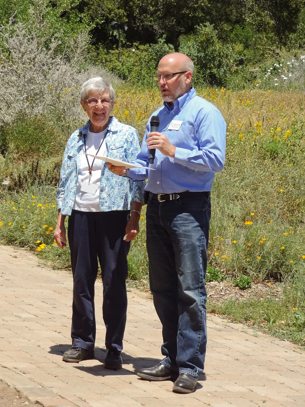 Volunteer of the Year Award, Betsy Thies, Steve Windhager, Volunteer Appreciation 2014, SBBG