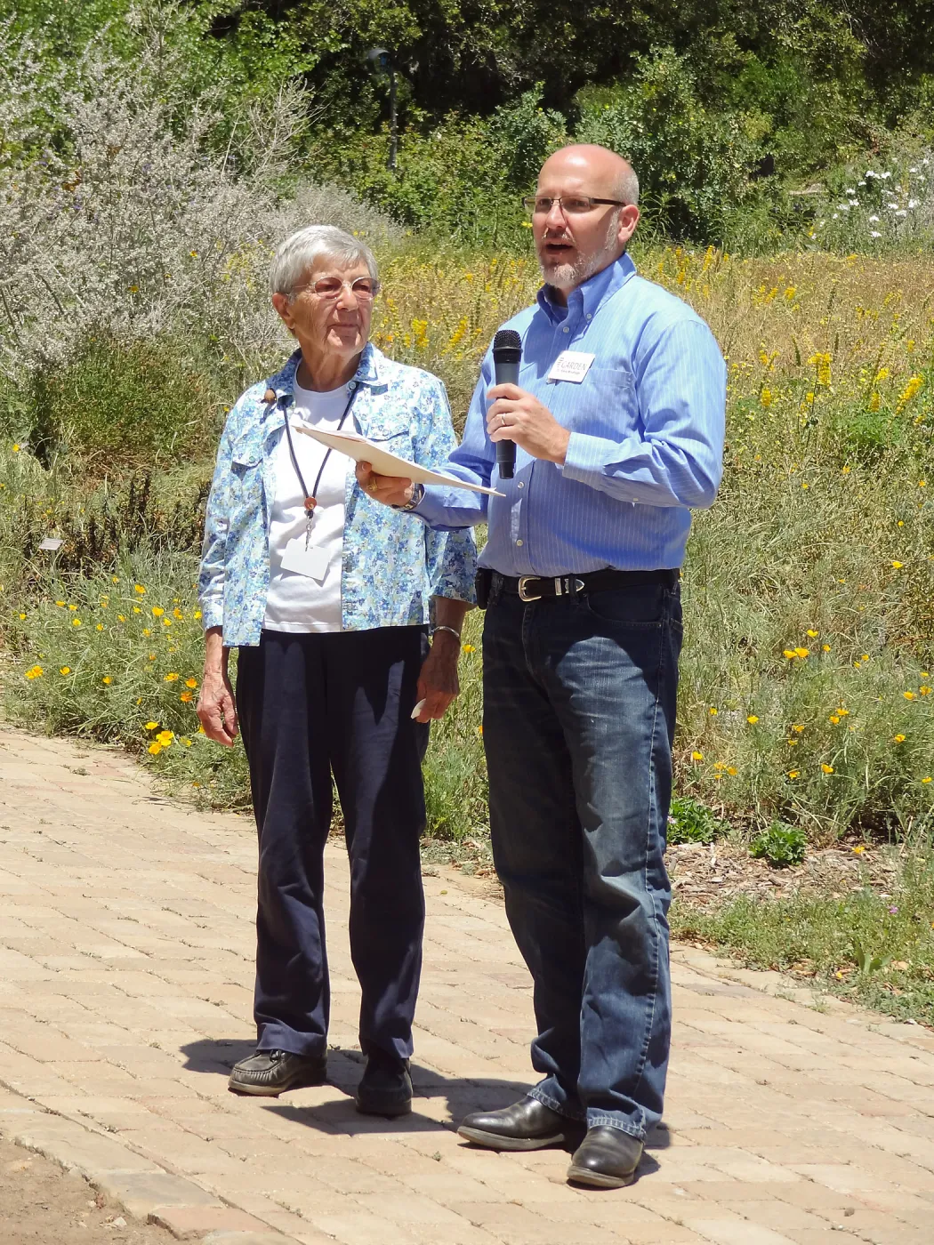 Volunteer of the Year Award, Betsy Thies, Steve Windhager, Volunteer Appreciation 2014, SBBG