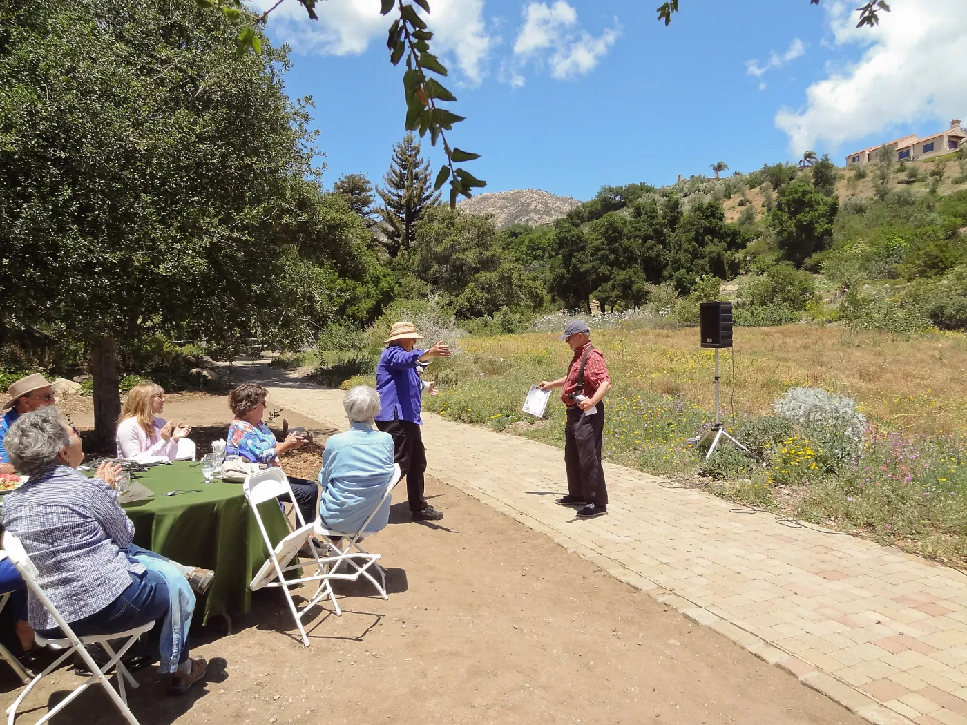 Anna Dorinda Blaksley Bliss Award, Nancy Vivrette, Volunteer Appreciation 2014, SBBG
