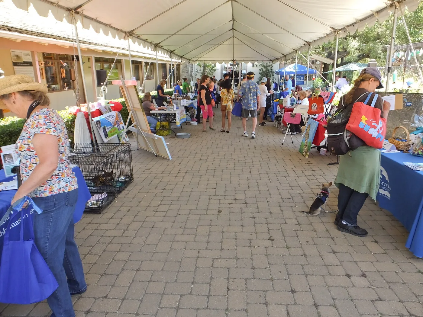 Trails n Tails 2014, Vendor Exhibit Area