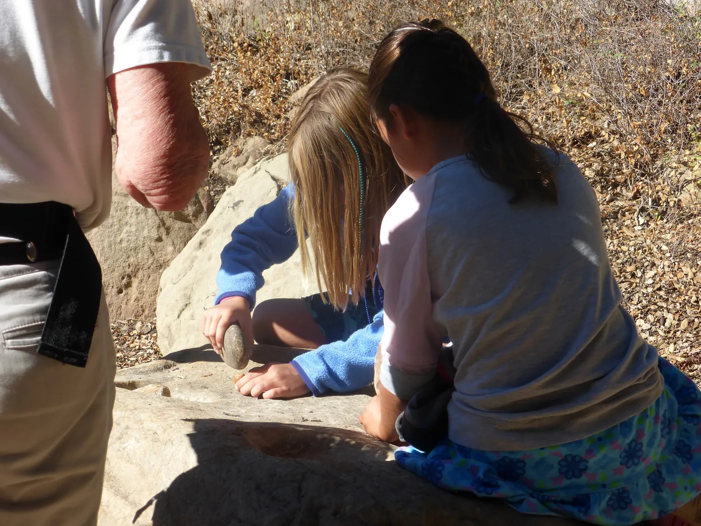 Chumash Uses of Plants Tour for 3rd Graders from Cold Springs School